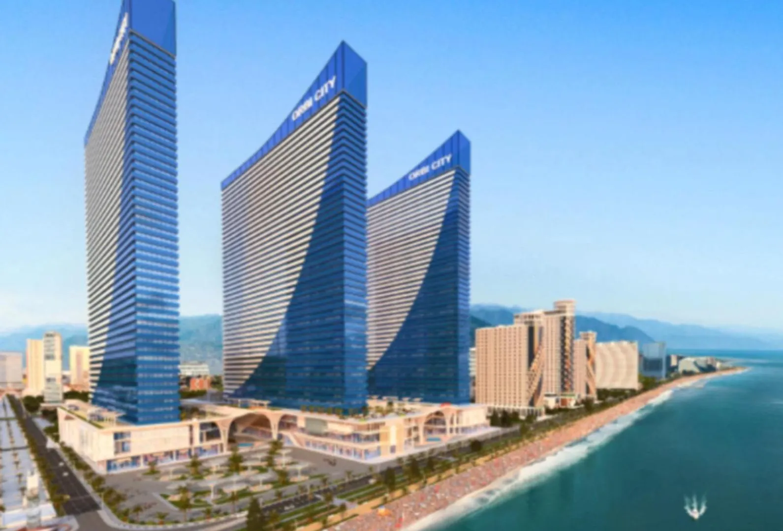 Fantastic Sea View Aparthotel In Orbi City Батуми